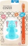 Flipper Fun Animal Hygienic Toothbrush Holder For Kids, includes Soft Bristle Toothbrush, Elephant, 3Y+