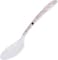 Royalford 18.5 Cm Melamineware Dessert Spoon- Rf11789 Stylish, Light-Weight And 100% Food-Grade Suitable For Dining Table, Home And Restaurant Dishwasher-Safe And Chip-Resistant White And Pink