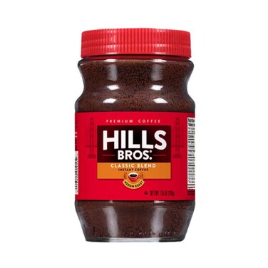Hills Bros Classic Blend Instant Coffee Medium Roast 200gr