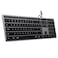 SATECHI Ultra Slim Backlit W3 USB-C Wired Keyboard - Space Grey
