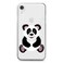 iOrigin iPhone XS Clear Hard Mobile Case - Panda