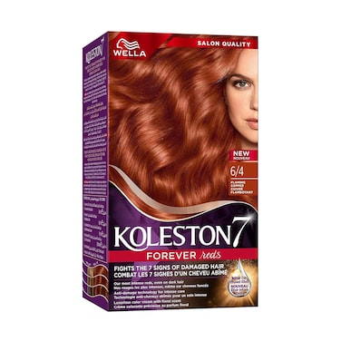 Wella Koleston Supreme Hair Color 6/4 Flaming Copper