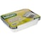 Falcon Aluminium Container With Lid 83120-10 Piece - 1050 CCs