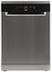 Whirlpool 13 Place Settings Free Standing Dishwasher Inox WFE 2B19 X