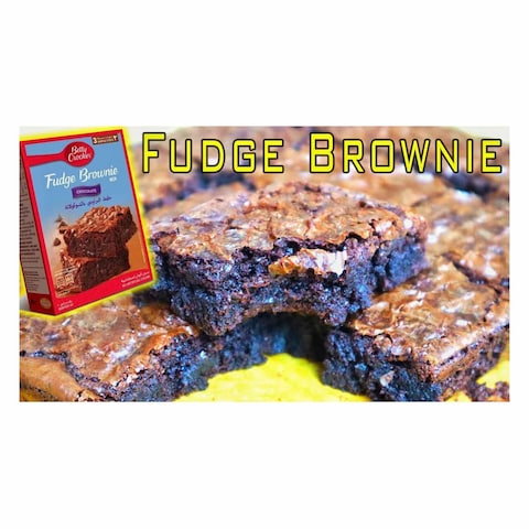 Betty Crocker Chocolate Fudge Brownie Mix 500g