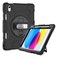 Hyphen Axis Protective Case With Strap And Stand For Apple iPad 10.9 10th Gen 2022 Black