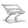 Foldable Aluminum Laptop Stand Silver