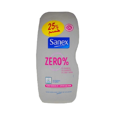 Sanex Shower Gel Zero% Sensitive 500ML  25% Off