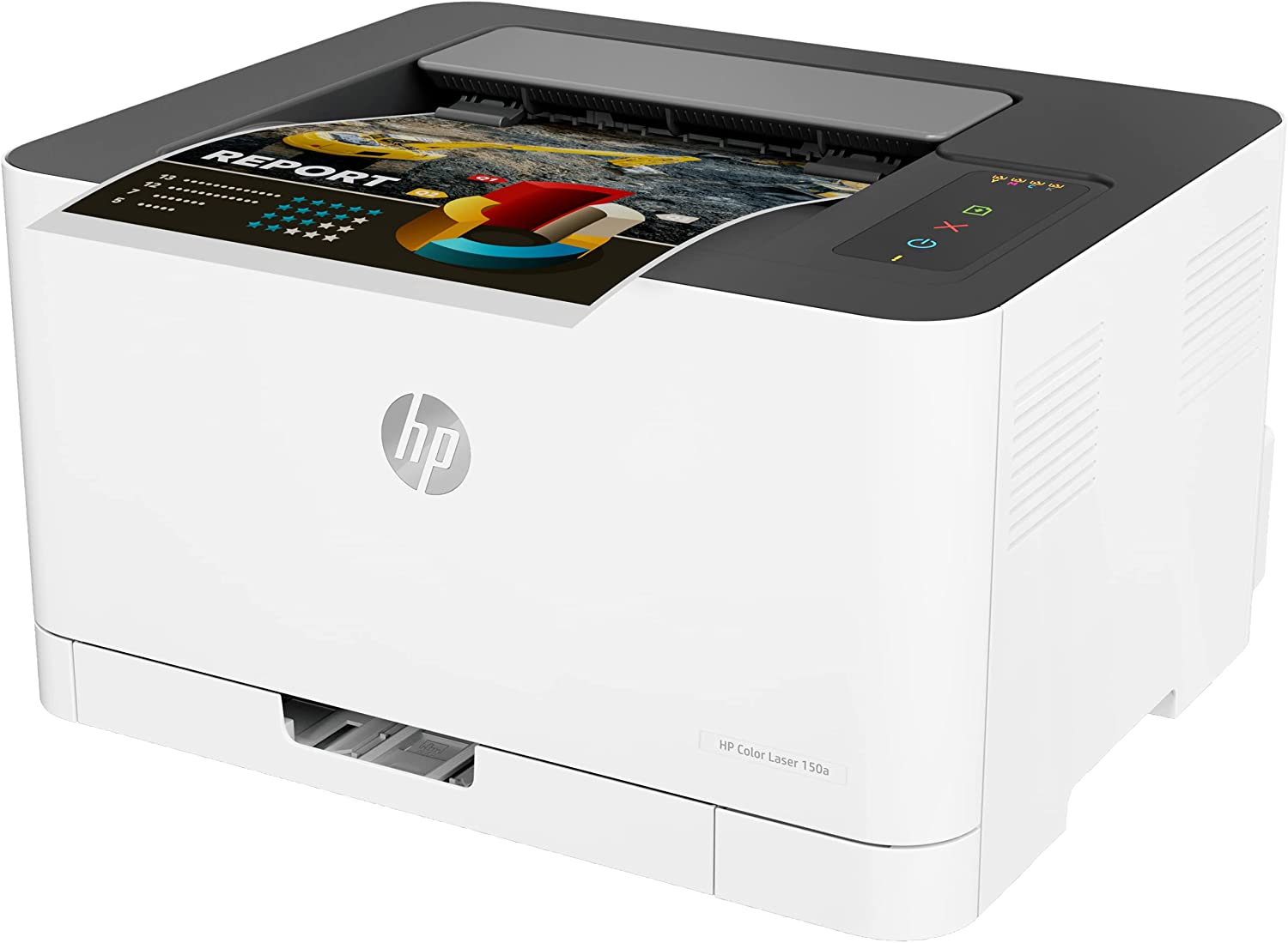 HP Color Laser 150a Home &amp; Office Printer, 4ZB94A, White