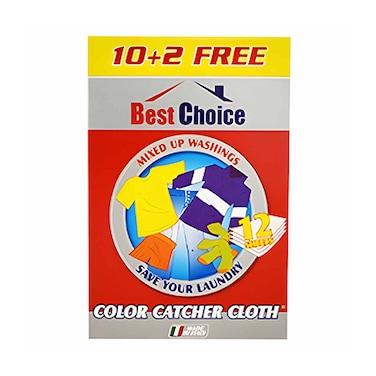 Best Choice Color Catcher 12 Pieces