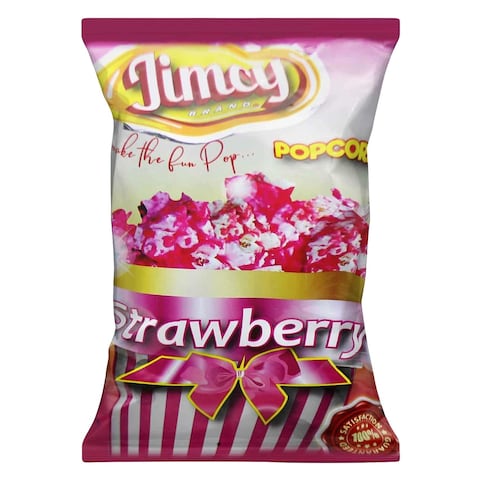 Jimcy Strawberry Pop Corn 65G
