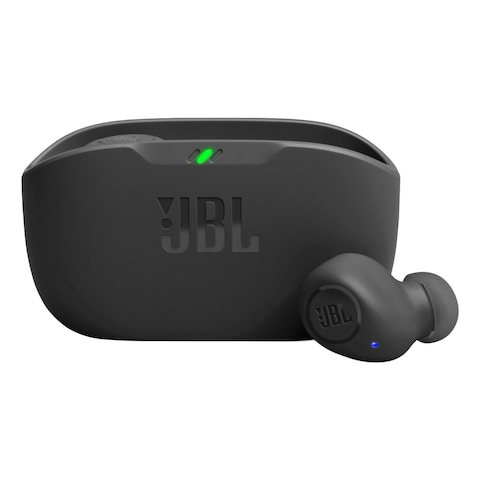 JBL Wave Buds TWS Bluetooth In-Ear Earbuds With Charging Case Black