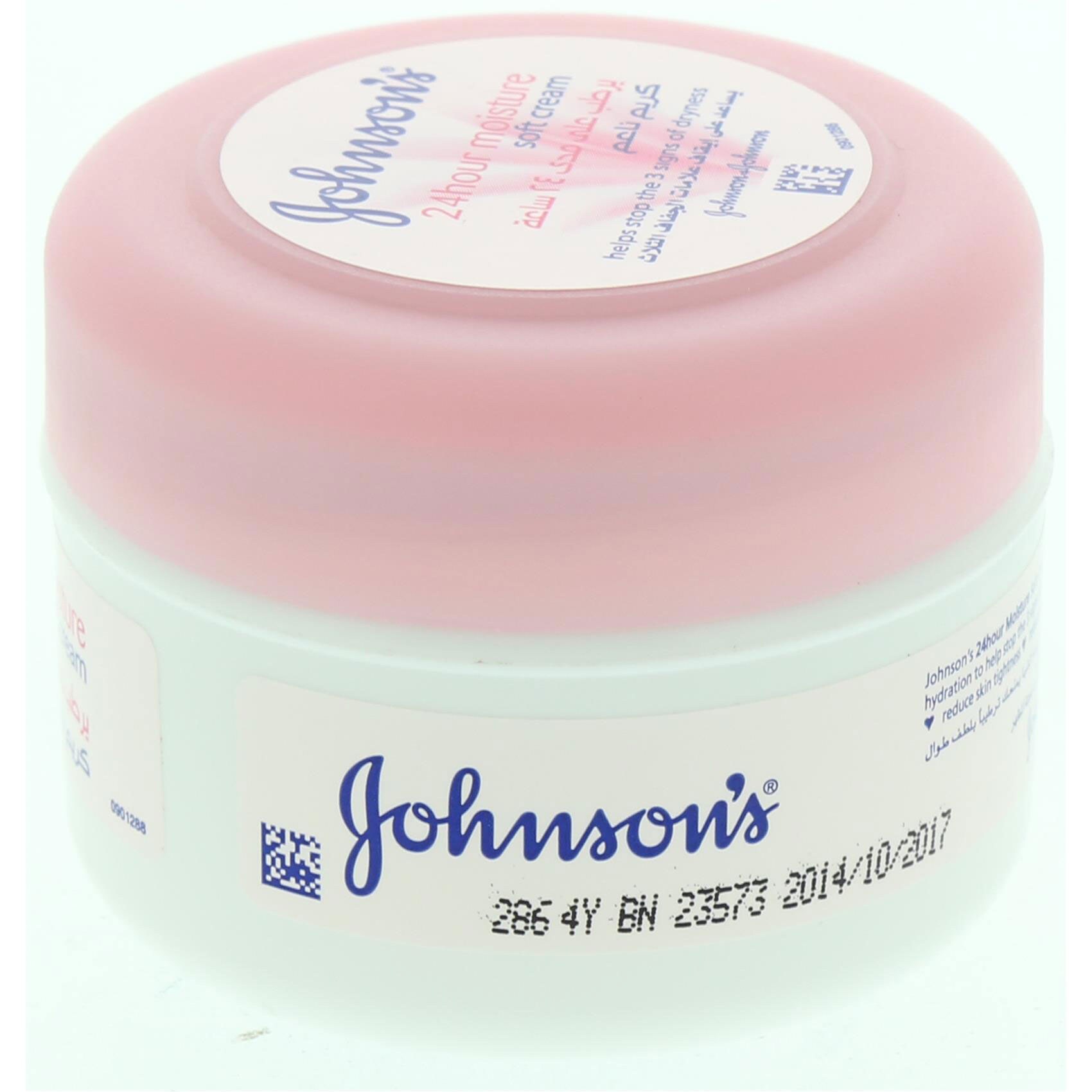 Johnson's 24 Hour Moisture Soft Cream 100 Ml product thumbnail 12