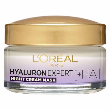 لوريال باريس هايالورين اكسبرت كريم ماسك للترطيب الليلي - 50 مل