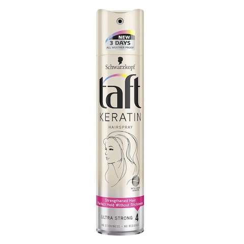 Schwarzkopf Taft Keratin Ultra Strong Hold 4 Hair Spray 250ml