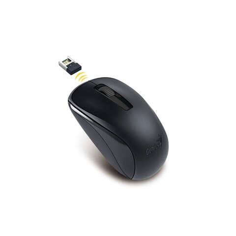 Genius MaxFighter Wireless Mouse With Over-Ear Headphone F-16U Black