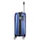 VIP Lisbon 4 Wheel Hard Casing Luggage Medium 22x50x69cm Blue
