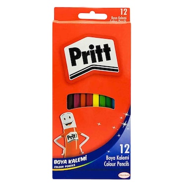 PRITT PENCIL L.COLOUR TR 12C 12X12