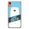Loud Universe-Loud Universe Case For iPhone XR Transparent Edge Bear Selfie iPhone XR Cover