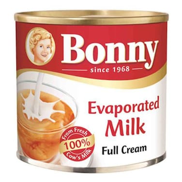 Bonny Evaporated Milk Can Full Cream 170g