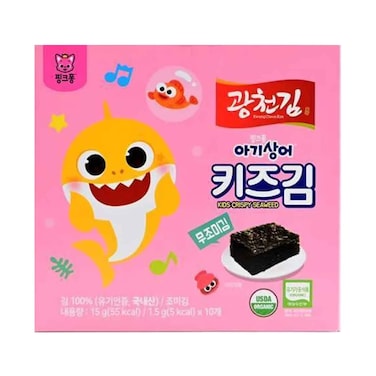 بينج بونج أعشاب بحرية مقرمشة 1.5 جرام × 10 قطعة