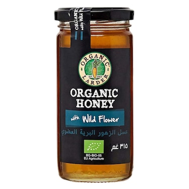 Organic Larder Organic Honey With Wild Flower 315g