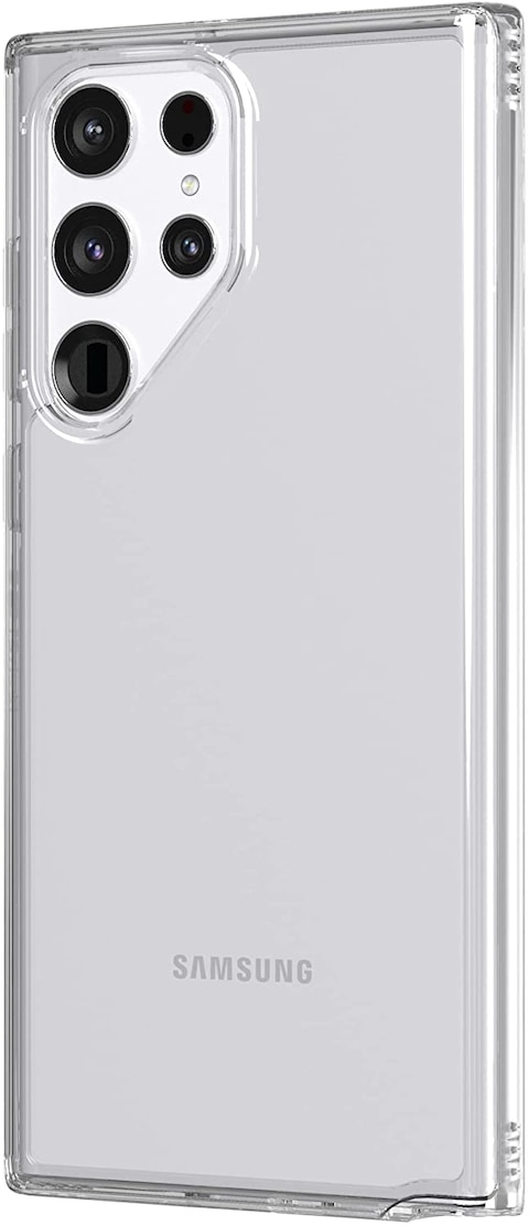 Tech21 Evo Clear for Samsung Galaxy S22 Ultra &ndash; Clear and Protective Phone Case with 12ft Multi-Drop Protection