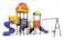 Rainbow Toys - Outdoor Children Playground Set Garden Climbing frame Swing Slide 7.3 * 7 * 4 Meter RW-11030