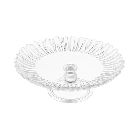 Pasabahce Aurora Food Serving Plate - 20 Cm -Clear