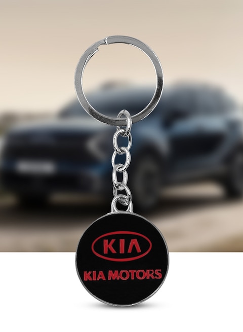 Kia Motors Official Logo Keychain - Premium Metal Design for Car Enthusiasts