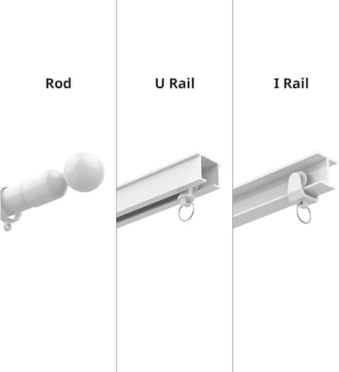 SwitchBot Curtain Smart Electric Motor, Wireless App or Automate Timer Control, Add Hub Mini/Plus Compatible with Alexa, Google Home, HomePod, IFTTT (U-Rail)