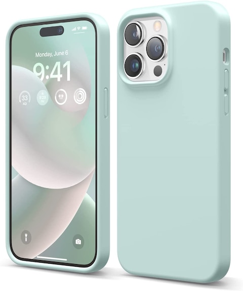 Elago Silicone for iPhone 14 Pro MAX case cover - Mint