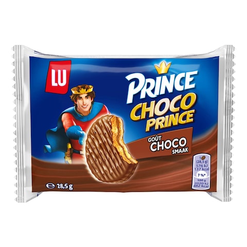 LU Prince Choco Prince Chocolate Covered Biscuit 28.5g