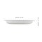 DINELITE BY RK ROUND THAL MEDIUM OAK WOOD, DLP2085OAW, 45CM