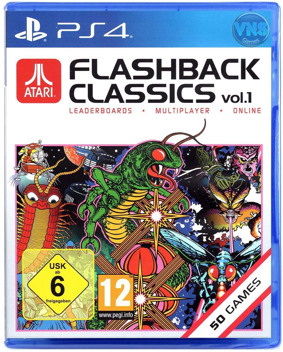 سوني بي إس 4 Sony Ps4 Atari Flashback Classics Collection Vol 1