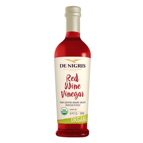 De Nigris Organic Red Wine Vinegar 500ml