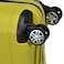 Eminent Hard Case Medium Checked Travel Bag Luggage Trolley Polypropylene Lightweight Suitcase 4 Quiet Double Spinner Wheels With Tsa Lock B0011 Chartreuse