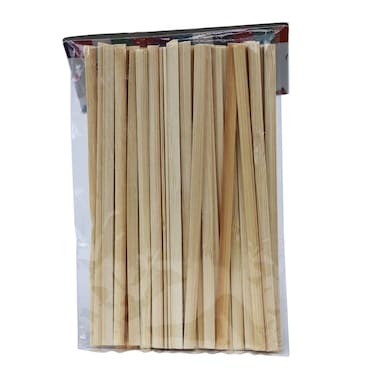 طيبة أعواد خشبية - 50 قطعة
