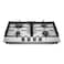 LG 4 Burners Built-in Gas Hob HU641BBG Silver 60cm