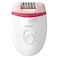 Philips Corded Compact Epilator BRE255 White