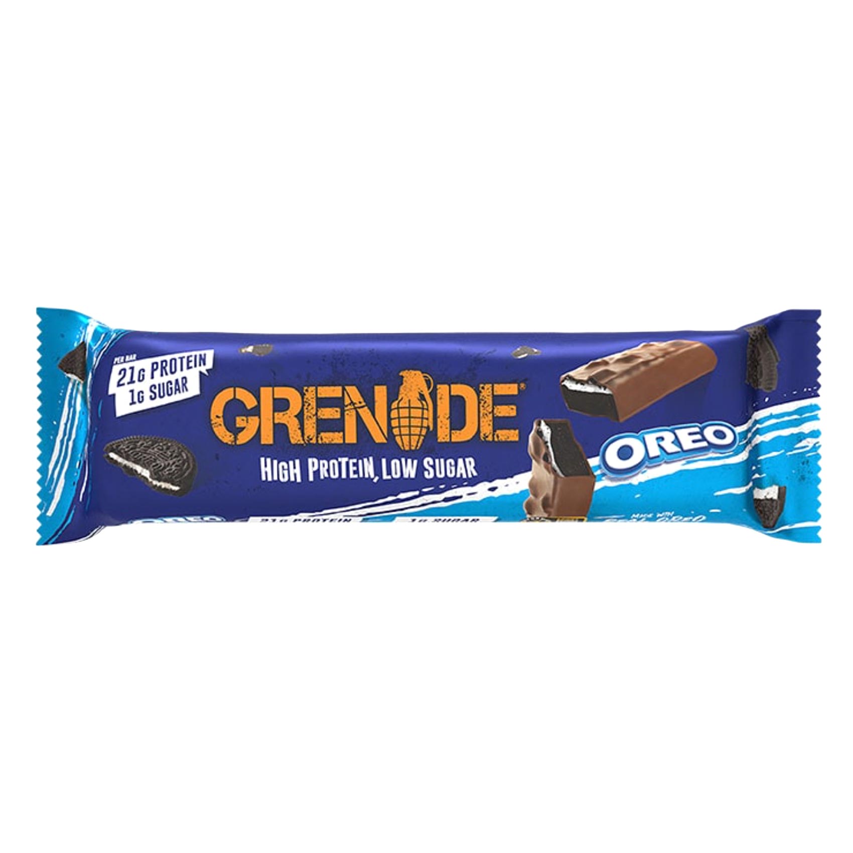 Grenade Protein Bar Oreo Flavoured Low Sugar 60 Gram