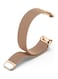 Fitme سوار Milanese لـ Fitbit Charge 5 وردي ذهبي