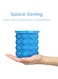 Generic Bucket Shape Ice Cube Maker Blue 12cm