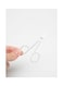 Eyebrow Trimmer Scissor Silver