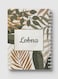 Lowha Spiral Notebook With 60 Sheets And Hard Paper Covers With English Name Lobna Design, For Jotting Notes And Reminders, For Work, University, School