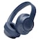 JBL Tune 710BT Headphones With Mic Wireless Over-Ear 50H Battery Backup With Deep Powerful Bass Blue