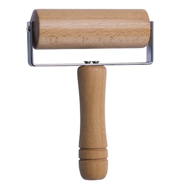 Rolling Pin Ergonomic Handle Wooden Dough Roller Pastry Roller Baking Roller
