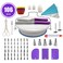 Decdeal - CakeDecor Stainless Steel Cake Decorating Supplies Cake Turntable 106PCS/Set DIY Cream Tools