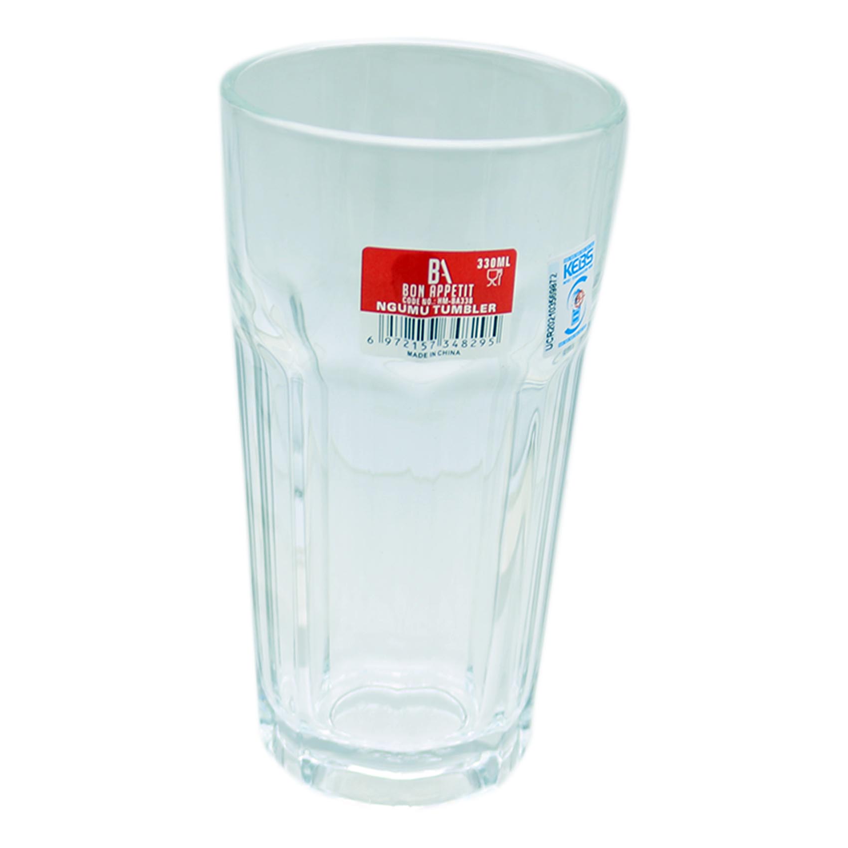 BA NGUMU GLASS HB 33CL TUMBLER