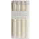 Generic Classic Candle Head Slim White Candlestick Candle Set Of 4